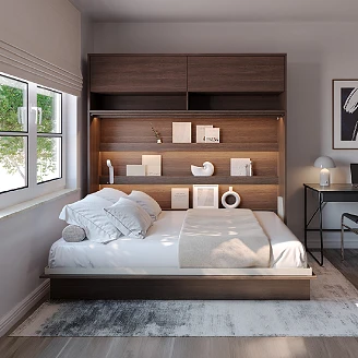 Lenart Vegghylle <strong>Bed Concept</strong>  Dunin Eik 211x60 cm