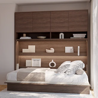 Lenart Vegghylle <strong>Bed Concept</strong>  Dunin Eik 211x80 cm