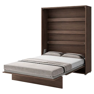 Lenart Sammenleggbar veggseng <strong>Bed Concept</strong>  Dunin Eik 171x218 cm