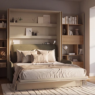 Lenart Sammenleggbar veggseng <strong>Bed Concept</strong>  Kasjmir 191x218 cm