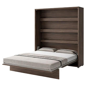 Lenart Sammenleggbar veggseng <strong>Bed Concept</strong>  Dunin Eik 191x218 cm