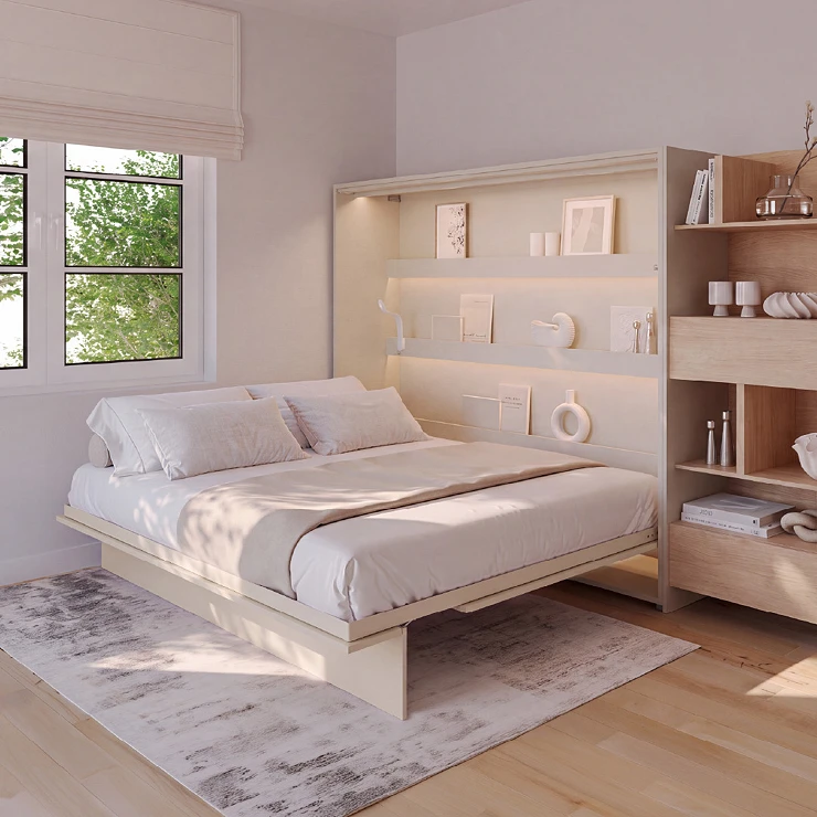 Lenart Sammenleggbar veggseng Bed Concept Kasjmir 211x178 cm