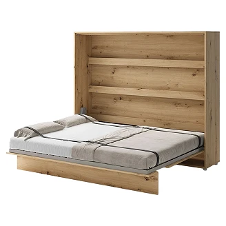 Lenart Sammenleggbar veggseng <strong>Bed Concept</strong>  Artisan Eik 211x178 cm