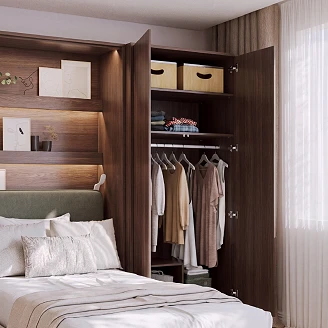 Lenart Garderobe <strong>Bed Concept</strong>  Dunin Eik 101x218 cm