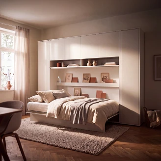 Lenart Garderobe <strong>Bed Concept</strong>  Hvit 45x218 cm