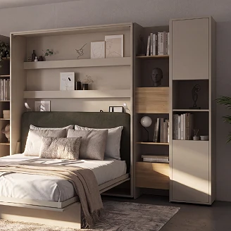 Lenart Bokhylle <strong>Bed Concept</strong>  Kasjmir, Nagano-Eik 44x218 cm