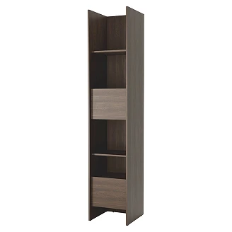 Lenart Bokhylle <strong>Bed Concept</strong>  Dunin Eik 44x218 cm