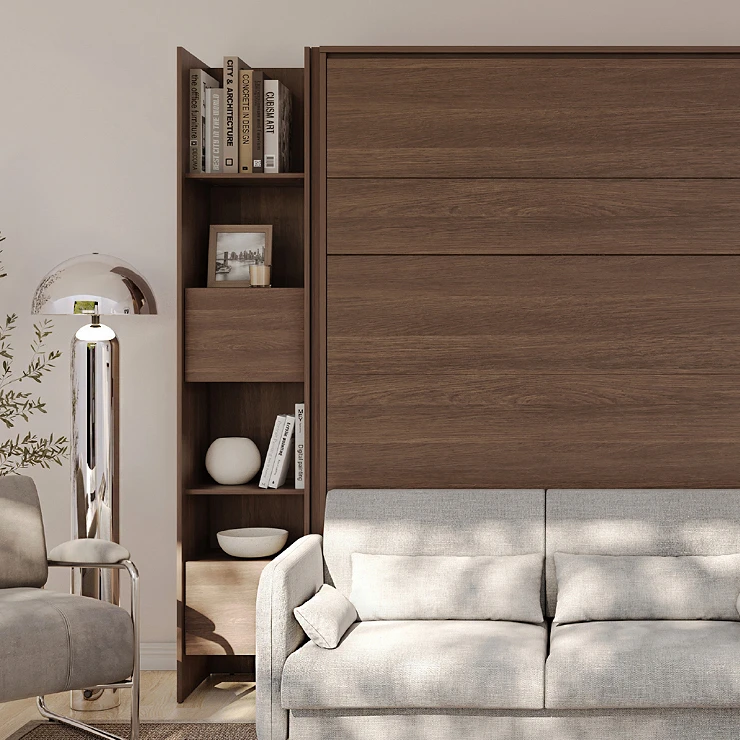 Lenart Bokhylle Bed Concept Dunin Eik 44x218 cm