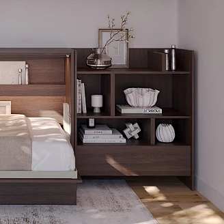 Lenart Bokhylle <strong>Bed Concept</strong>  Dunin Eik 92x108 cm
