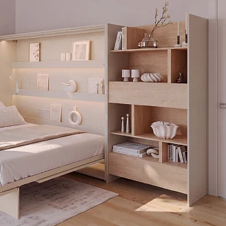 Lenart Bokhylle <strong>Bed Concept</strong>  Kasjmir, Nagano-Eik 92x178 cm