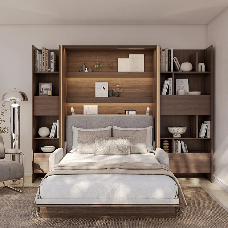 Lenart Garderobepanel Bed Concept Beige 88x73 cm