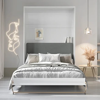 Lenart Vegghylle <strong>Concept Pro</strong>  Hvit 150x10 cm