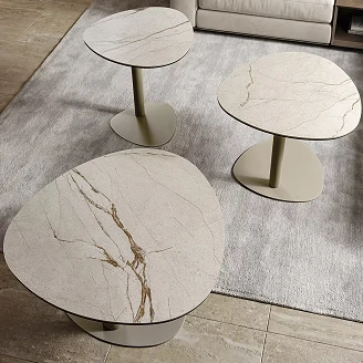 Sofabord Elvara Beige Amazonia, Kashmir 74x74 cm