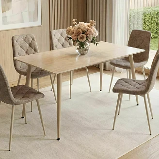 Spisebord Aleria Travertine, Kashmir 130x70 cm