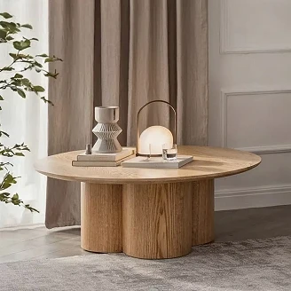 Sofabord Nareli Eik Ø80 cm