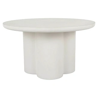Sofabord Nareli Ecru Ø80 cm