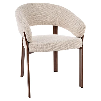 Stol Kaja Lysebeige, Valnøtt