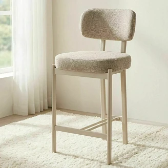 Barstol Kerin Lysebeige, Kashmir 81 cm