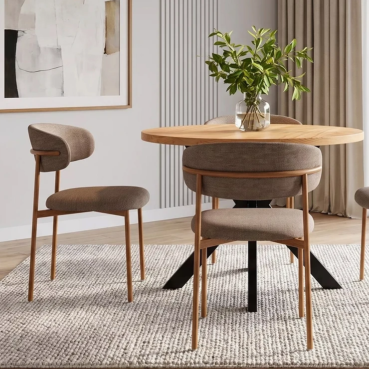 Stol Sivra Beige, Eik