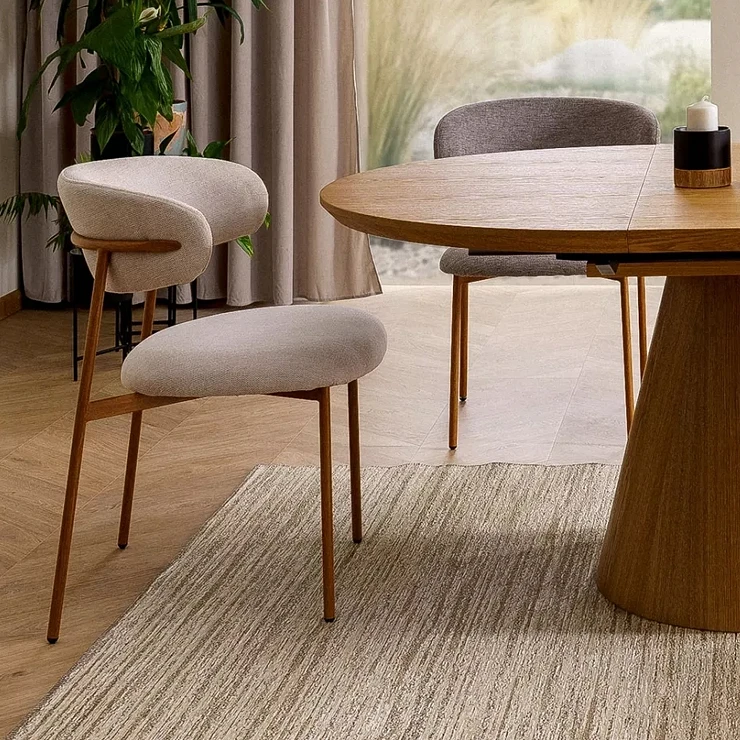 Stol Sivra Lysebeige, Eik