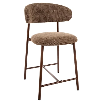Barstol Lerv Cappuccino, Valnøtt 80 cm
