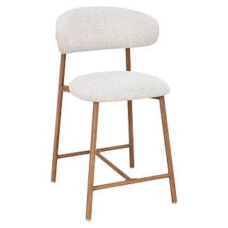 Barstol Lerv Lysebeige, Eik 80 cm