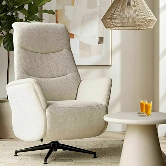 Loungestol Tiril Beige