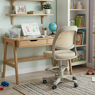 Kontorstol Vardy Beige