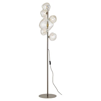Gulvlampe Hexa Elnovi Brun