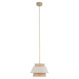 Pendellampe Velmira Hvit, Sabia Ø24 cm