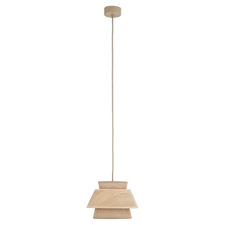 Pendellampe Velmira Beige, Sabia Ø24 cm