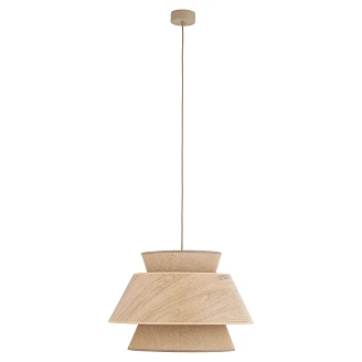 Pendellampe Velmira Beige, Sabia Ø45 cm