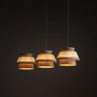 Pendellampe Trio Velmira Hvit, Sabia