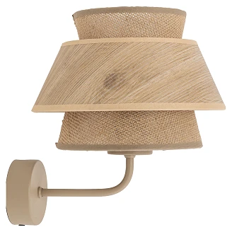 Vegglampe Velmira Beige, Sabia