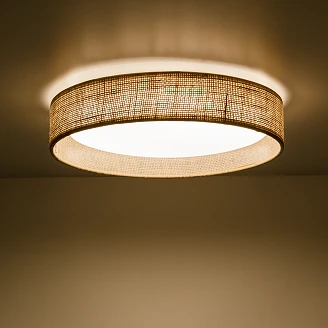 Taklampe Sävri Beige, Hvit Ø30 cm