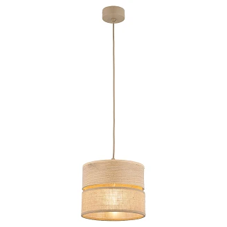 Pendellampe Lunera Beige, Sabia Ø20 cm