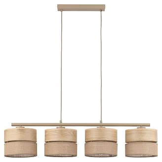 Pendellampe Quadra Lunera Beige, Sabia