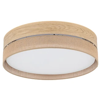Taklampe Lunera Beige, Hvit Ø60 cm