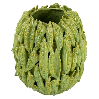 Werner Voss Vase M Peapod Grønn Blank