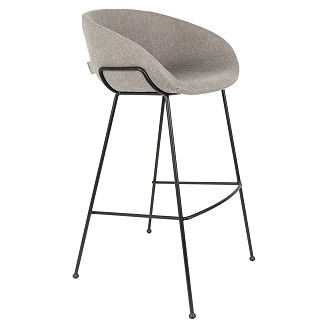 Zuiver Barstol <strong>Feston</strong>  Grå 98.5 cm