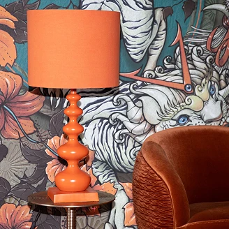 Bold Monkey Bordlampe When Orange is King Oransje
