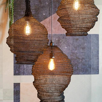 Hengende Lampe L Jaro Svart