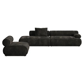 Zuiver Sofa 4-5-seter Høyre Rembrandt Mørkebrun