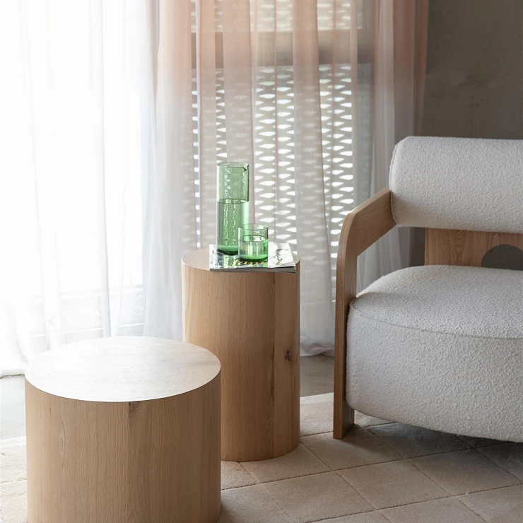 Zuiver Sidebord M Silo Natur Eik