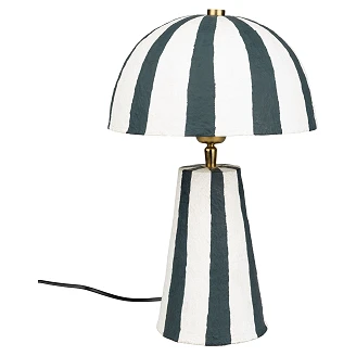 Bold Monkey Bordlampe Zebra Beta Hvit, Svart