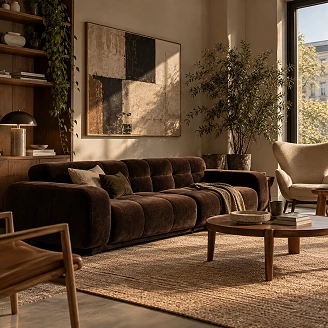 Zuiver Sofa Hazel Brun