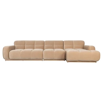 Zuiver Sofa Høyre Hazel Beige
