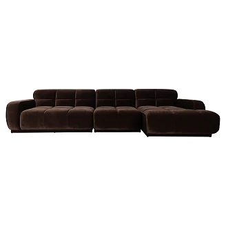 Zuiver Sofa Høyre Hazel Brun