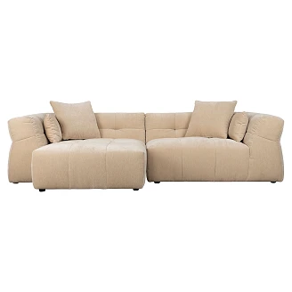 Dutchbone Sofa Venstre Hodge Beige