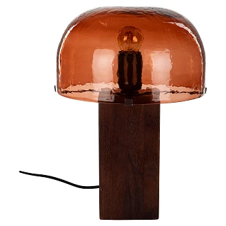 Dutchbone Bordlampe Mavery Brun